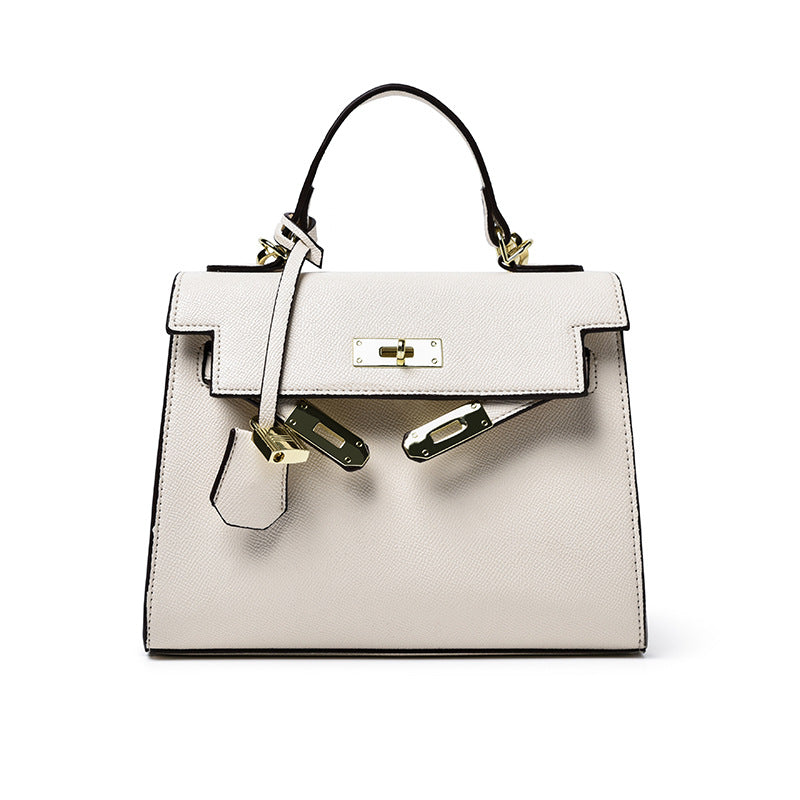 Elegant Solid Color Palm Bag