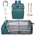ANWTOTU Diaper Bag with Changing StationDiaper Bag Backpack (Ungrade Green)
